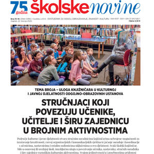 TEMA BROJA - Uloga knjižničara u kulturnoj i javnoj djelatnosti odgojno-obrazovnih ustanova 