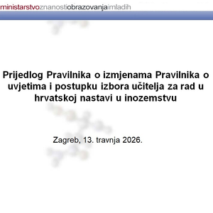 Poboljšanje uvjeta rada za 95 učitelja u inozemstvu