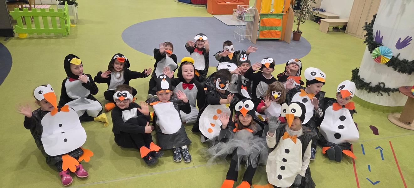 Predškolci i odgojitelji postali – pingvini