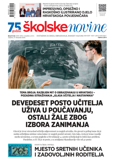 Devedeset posto učitelja uživa u poučavanju, ostali žale zbog
izbora zanimanja