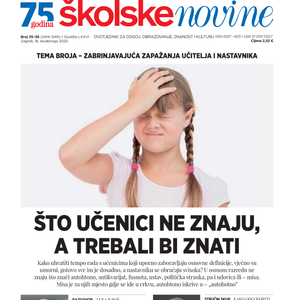 TEMA BROJA - Zabrinjavajuća zapažanja učitelja i nastavnika 