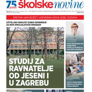 TEMA BROJA  -  Učiteljski fakultet dobio odobrenje za novi specijalistički studij