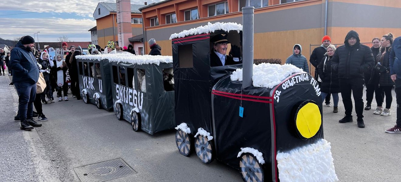 Vlakom u snijegu do prve nagrade