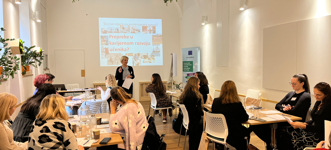 Novi format Euroguidance seminara o profesionalnom usmjeravanju za strukovnjake