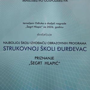 Naši učenici rade na tehnologiji kakvu će zateći kod poslodavaca